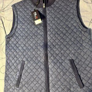 RALPH LAUREN RLX GOLF FULL ZIP. DARK BLUE VEST JACKET SIZE M OR S MEN NWT $298